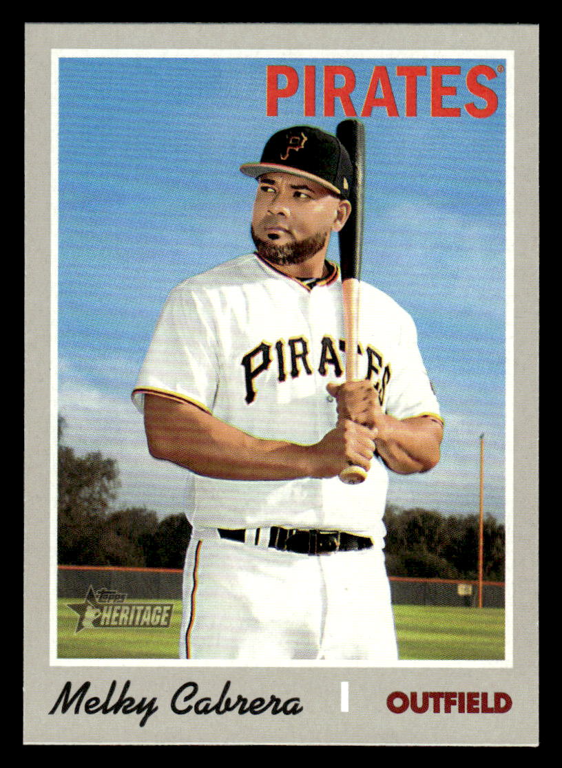 2019 Topps Heritage #629 Melky Cabrera