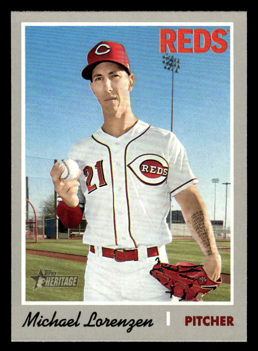 2019 Topps Heritage #159 Michael Lorenzen