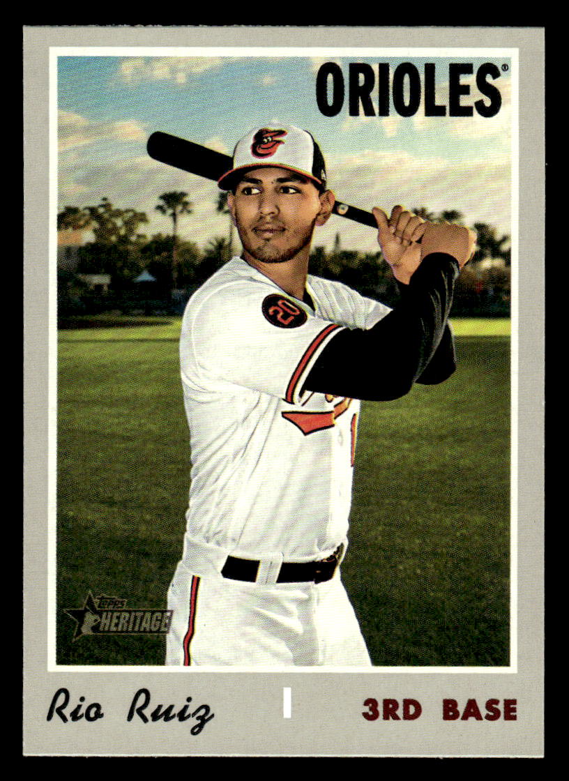 2019 Topps Heritage #623 Rio Ruiz