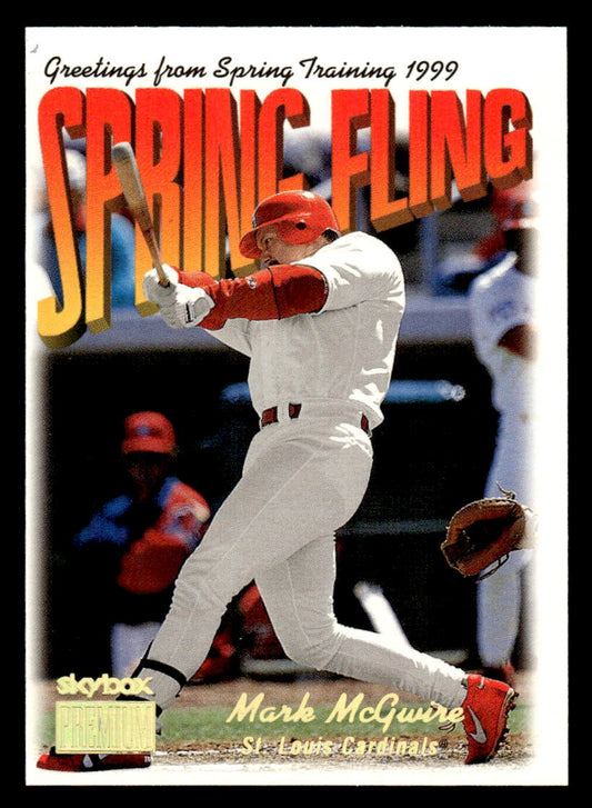 1999 SkyBox Premium: Live Bats #273 Mark McGwire (Cardinals)