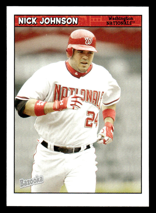 2006 Bazooka #165 Nick Johnson (Washington Nationals)