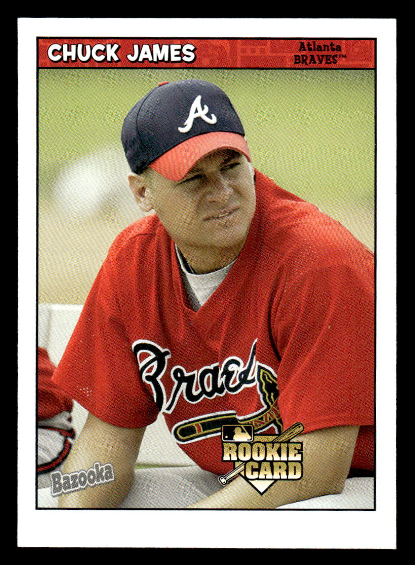 2006 Bazooka #202 Chuck James (Atlanta Braves)