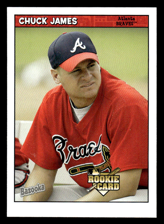 2006 Bazooka #202 Chuck James (Atlanta Braves)