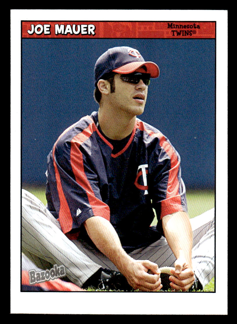 2006 Bazooka #42 Joe Mauer (Minnesota Twins)